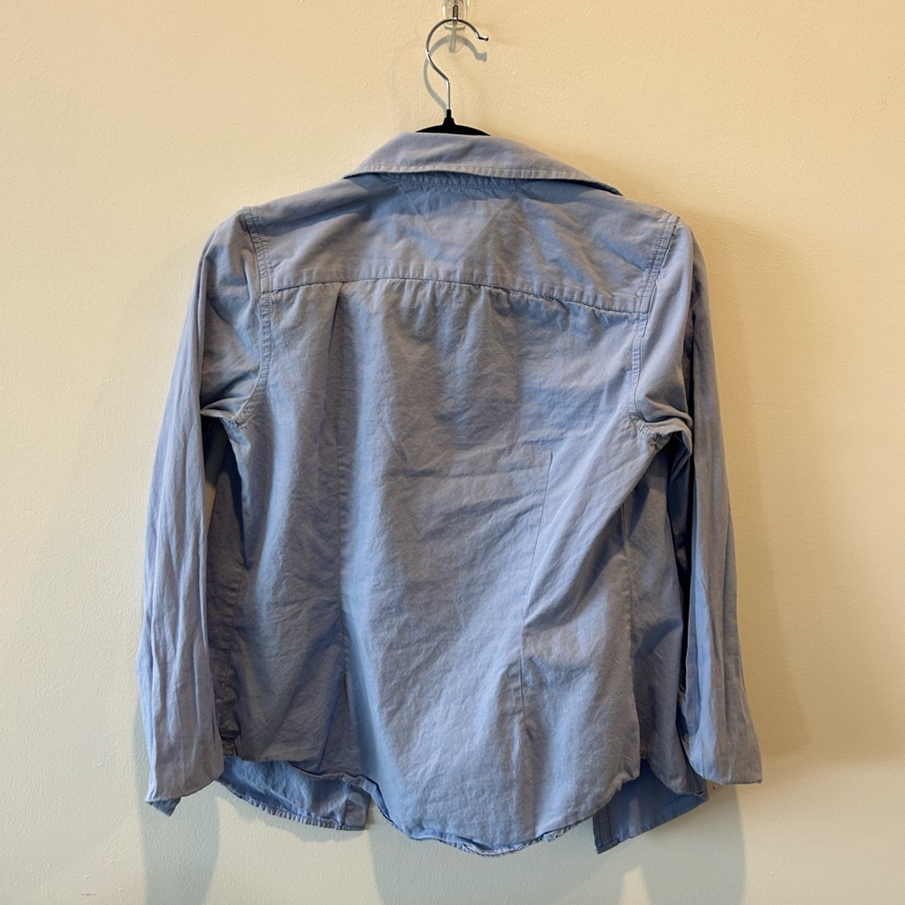 Women’s Blue Casual Button Down